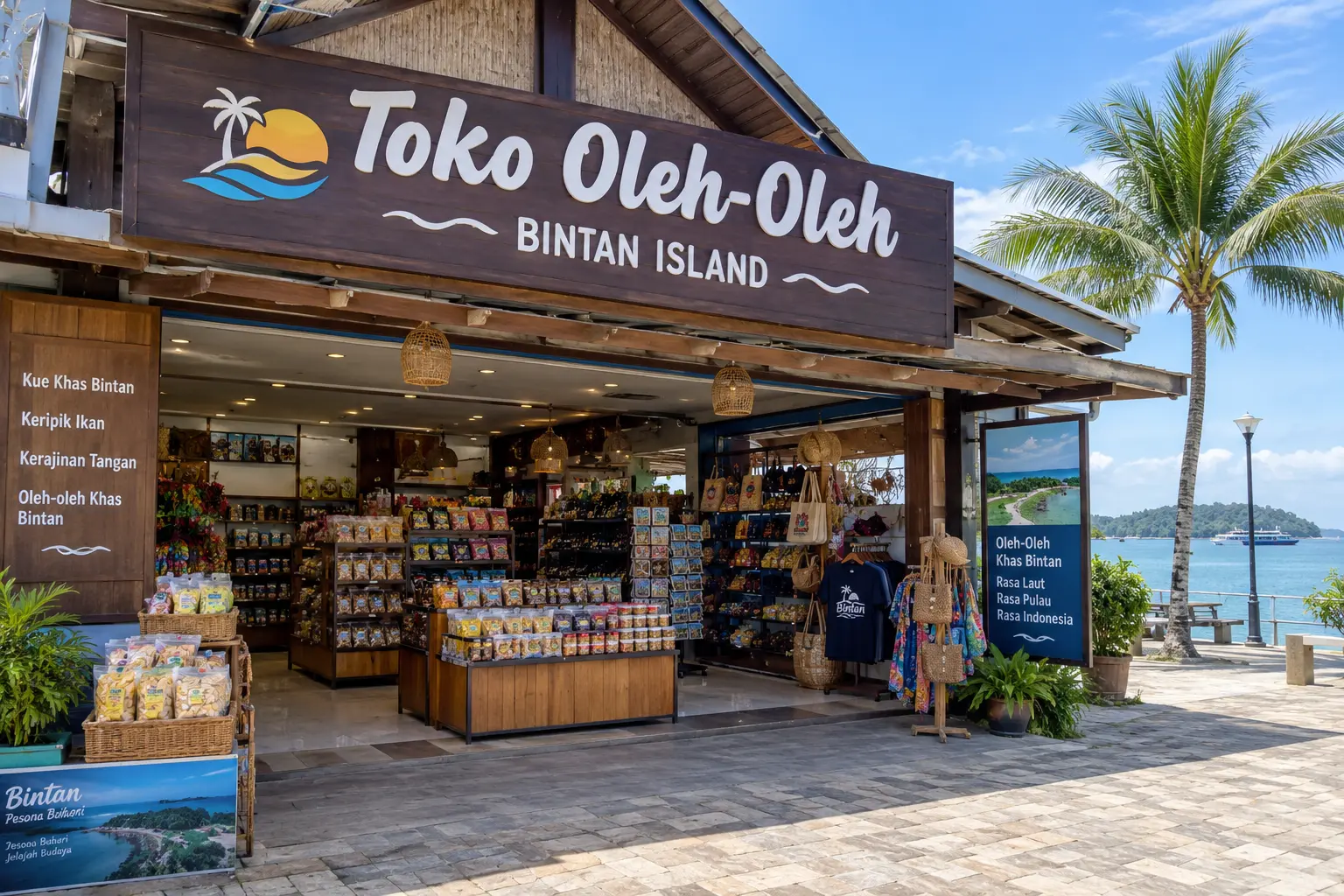 Bintan Island Souvenir Shop by the Sea