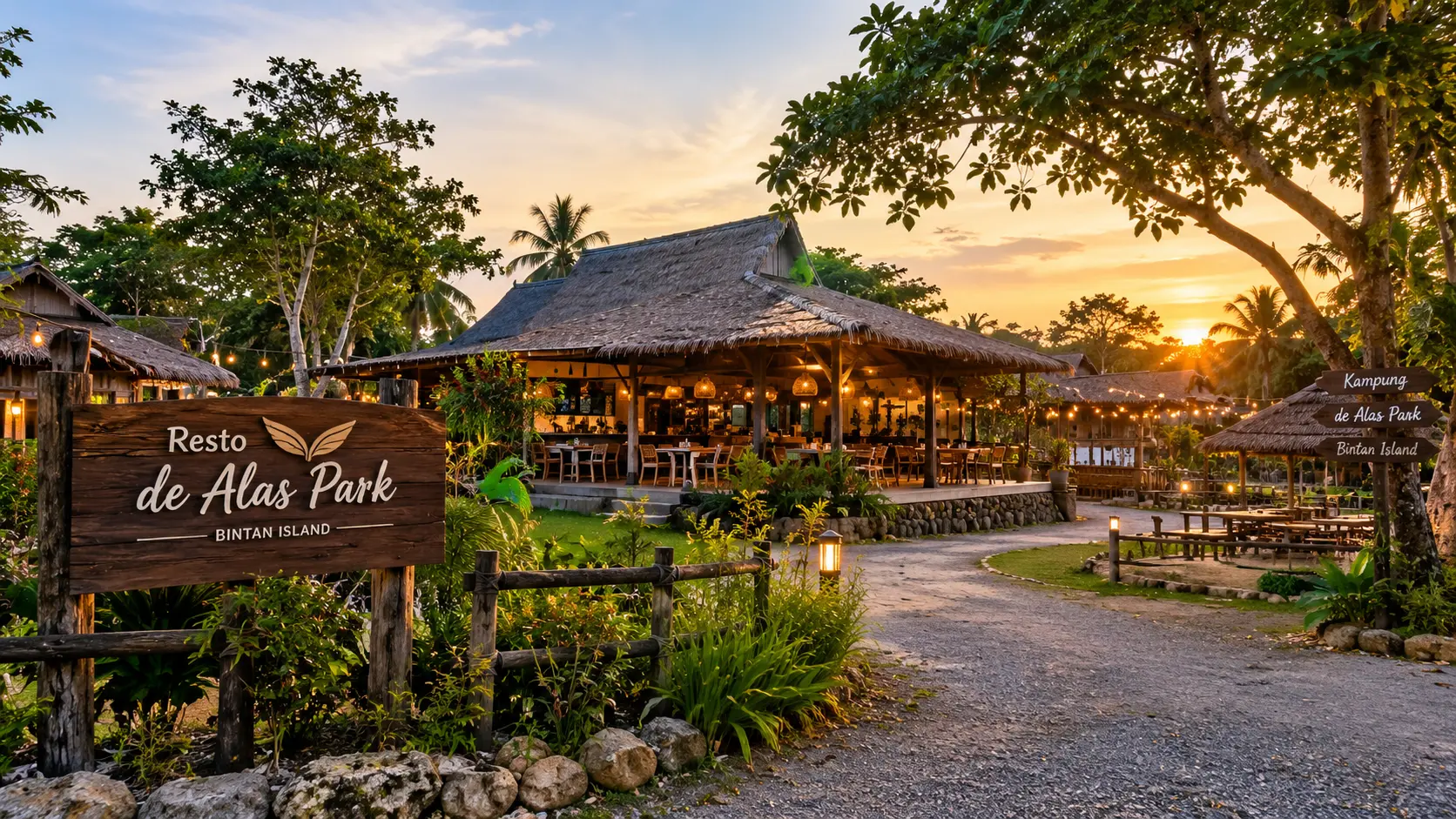 Golden Hour at Resto de Alas Park
